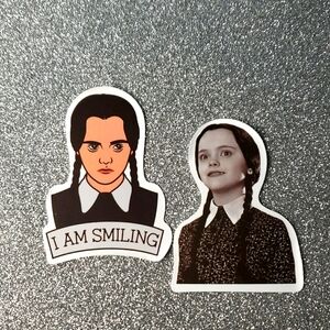 10/$10 ADDAMS FAMILY waterproof sticker Wednesday